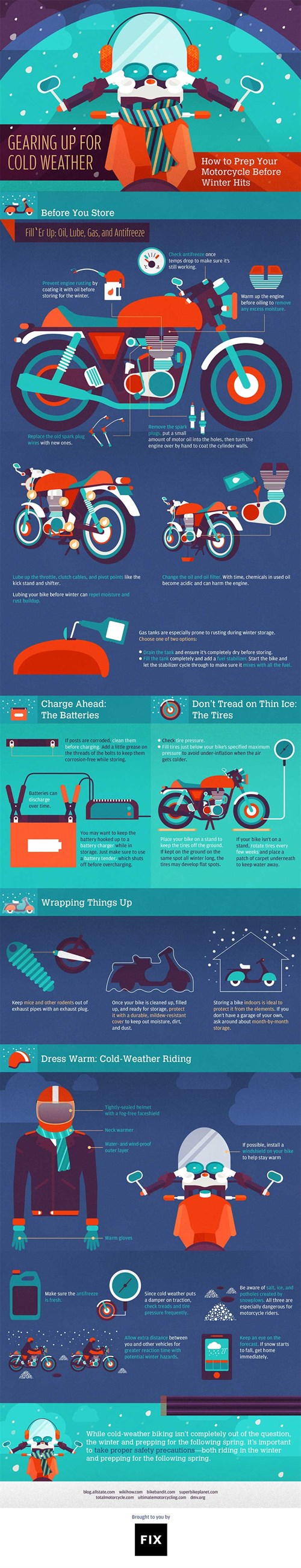 Winterize Motorcycle Graphic