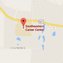 Map for Southeastern Career Center