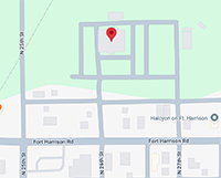 Map for Kriestenstein American Legion Post 104